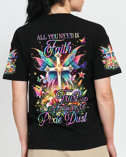 All You Need Is Faith Women's All Over Print Shirt - Tyqy2710231