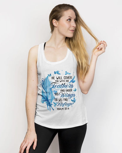 He Will Cover You With His Feathers Women's All Over Print - Tyqy2809233