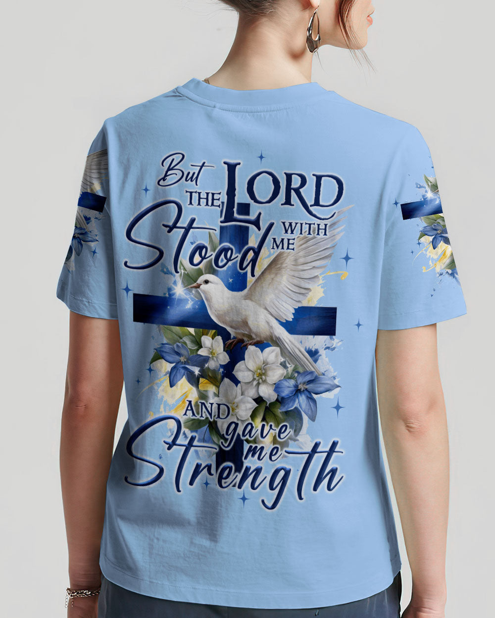 Lord Stood With Me Women's All Over Print Shirt - Tyqy3108231