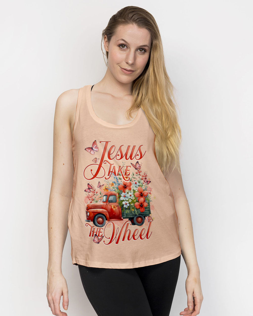 Jesus Take The Wheel Women's All Over Print Shirt - Tytd0112236