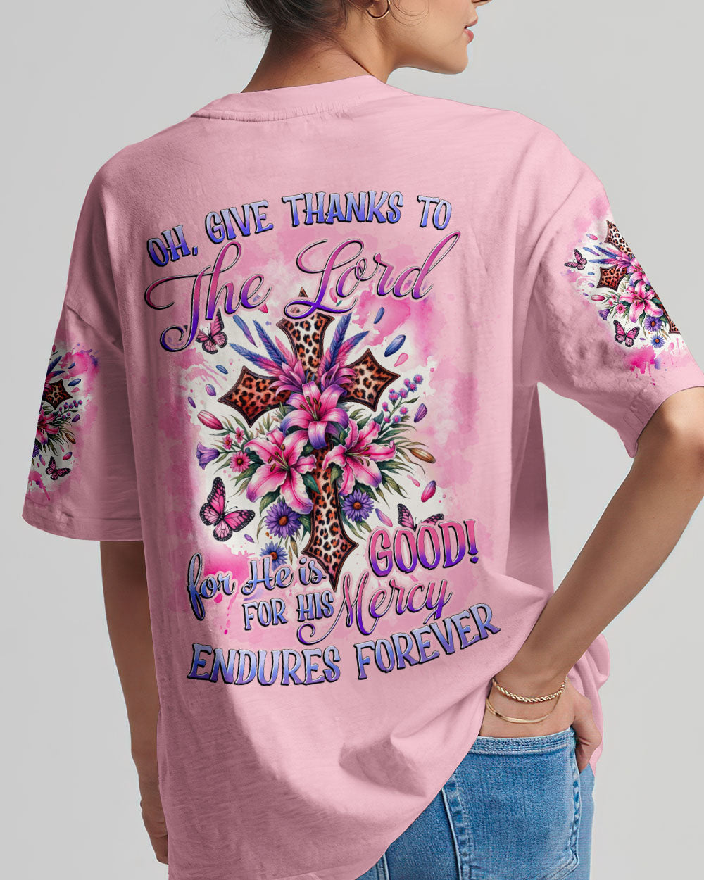 Give Thanks To The Lord Women's All Over Print Shirt - Tytd0212231