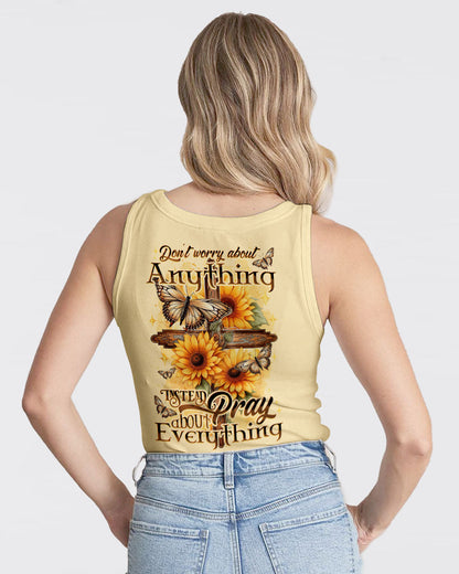 Pray About Everything Women's All Over Print Shirt - Tytd0308233