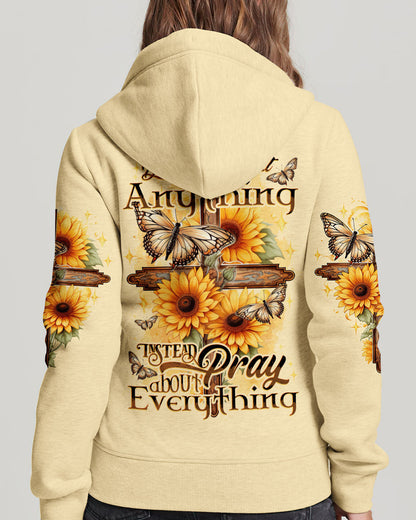 Pray About Everything Women's All Over Print Shirt - Tytd0308233