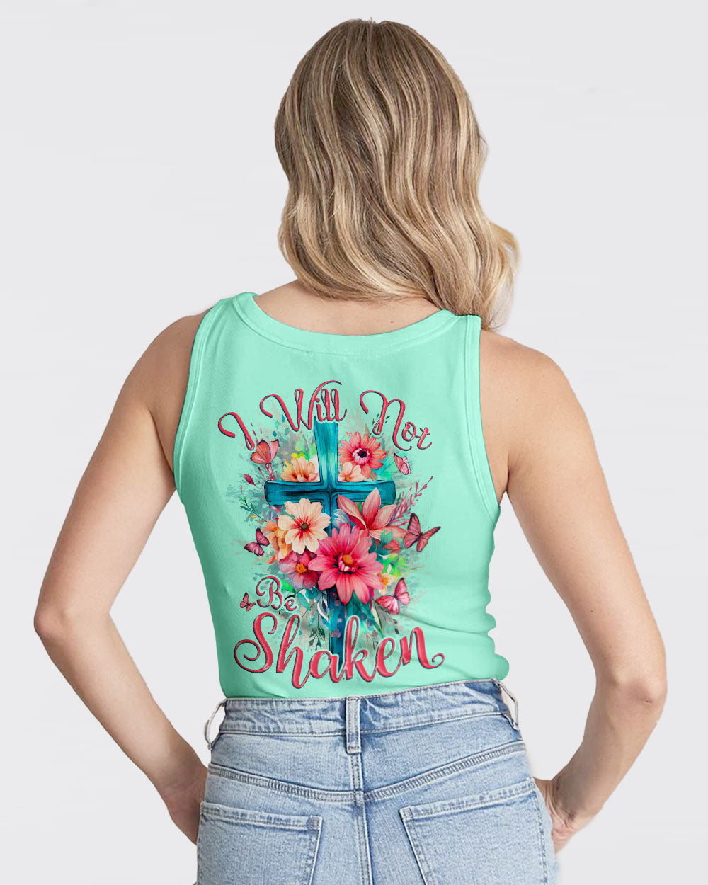 I Will Not Be Shaken Women's All Over Print Shirt - Tytd0510232