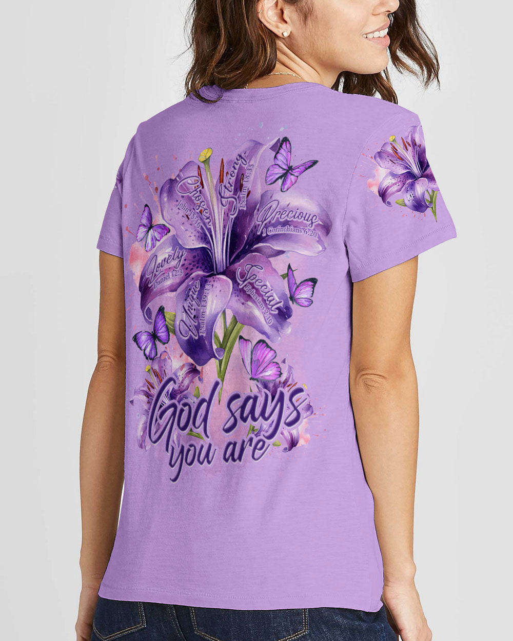 God Says You Are Women's All Over Print Shirt - Tytd0609231