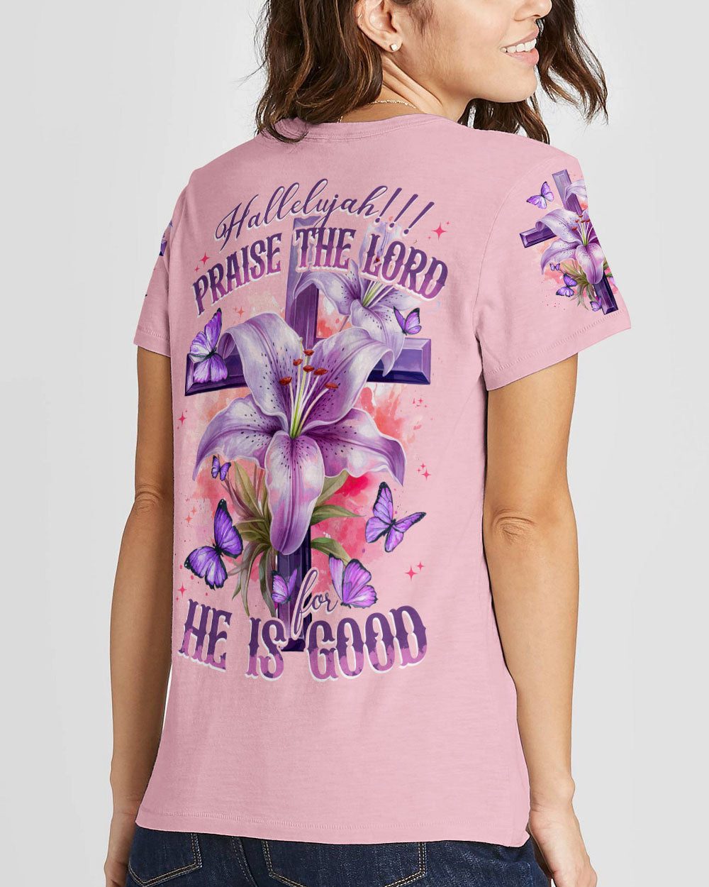 Praise The Lord Women's All Over Print Shirt - Tytd0709231