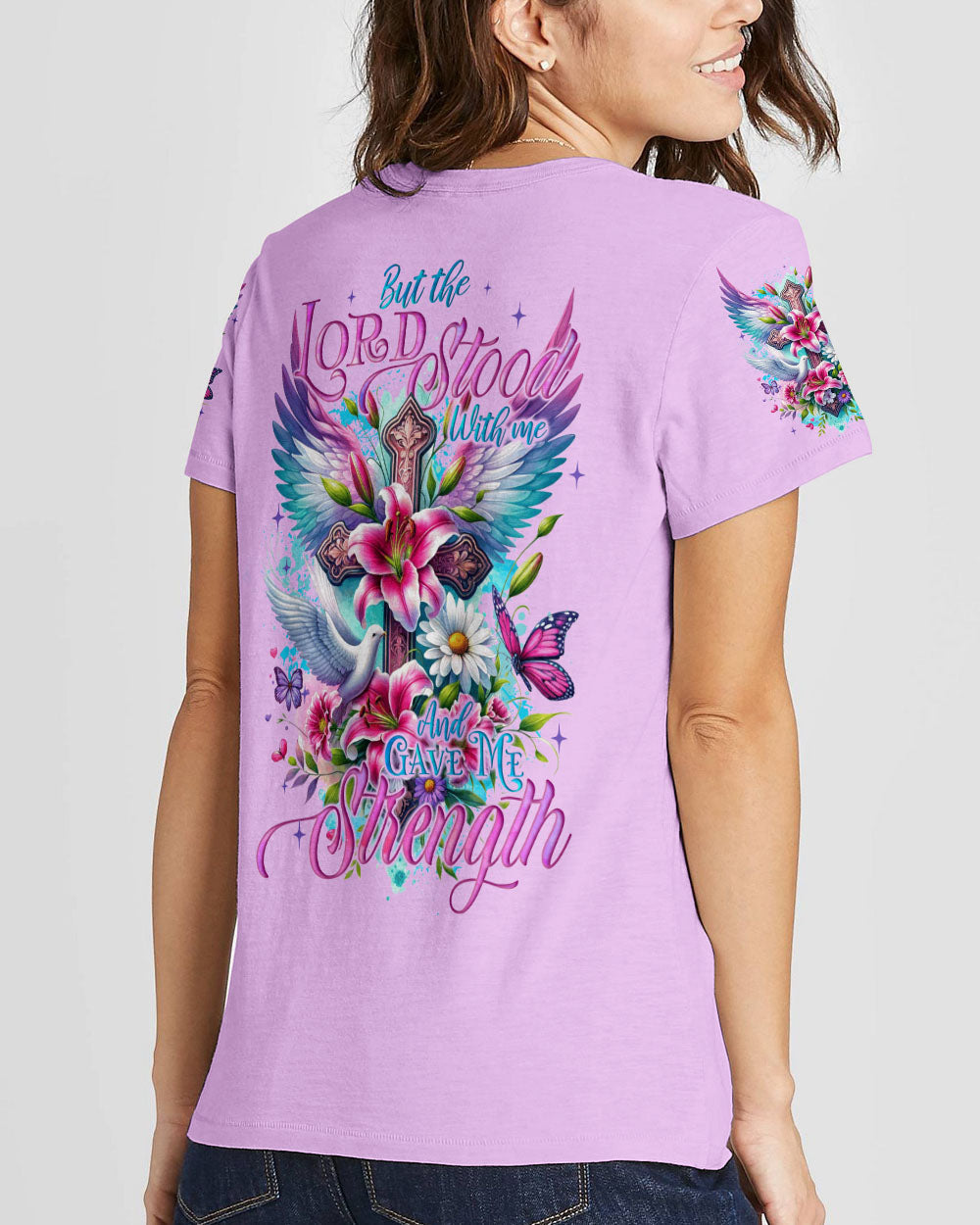 Lord Stood With Me Women's All Over Print Shirt - Tytd0711231