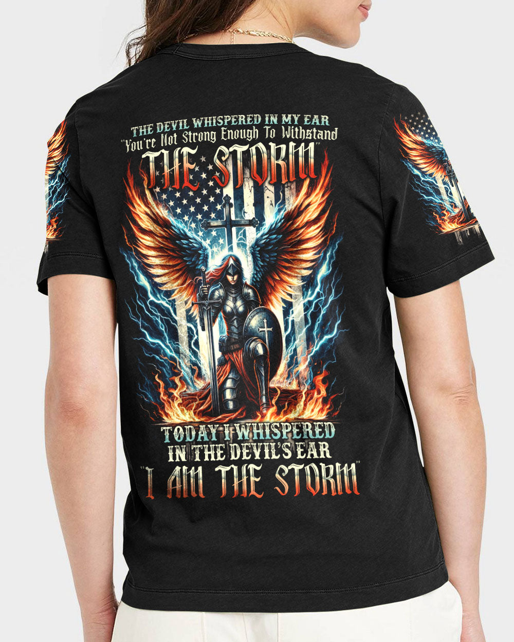 I Am The Storm Women's All Over Print Shirt - Tytd0811231