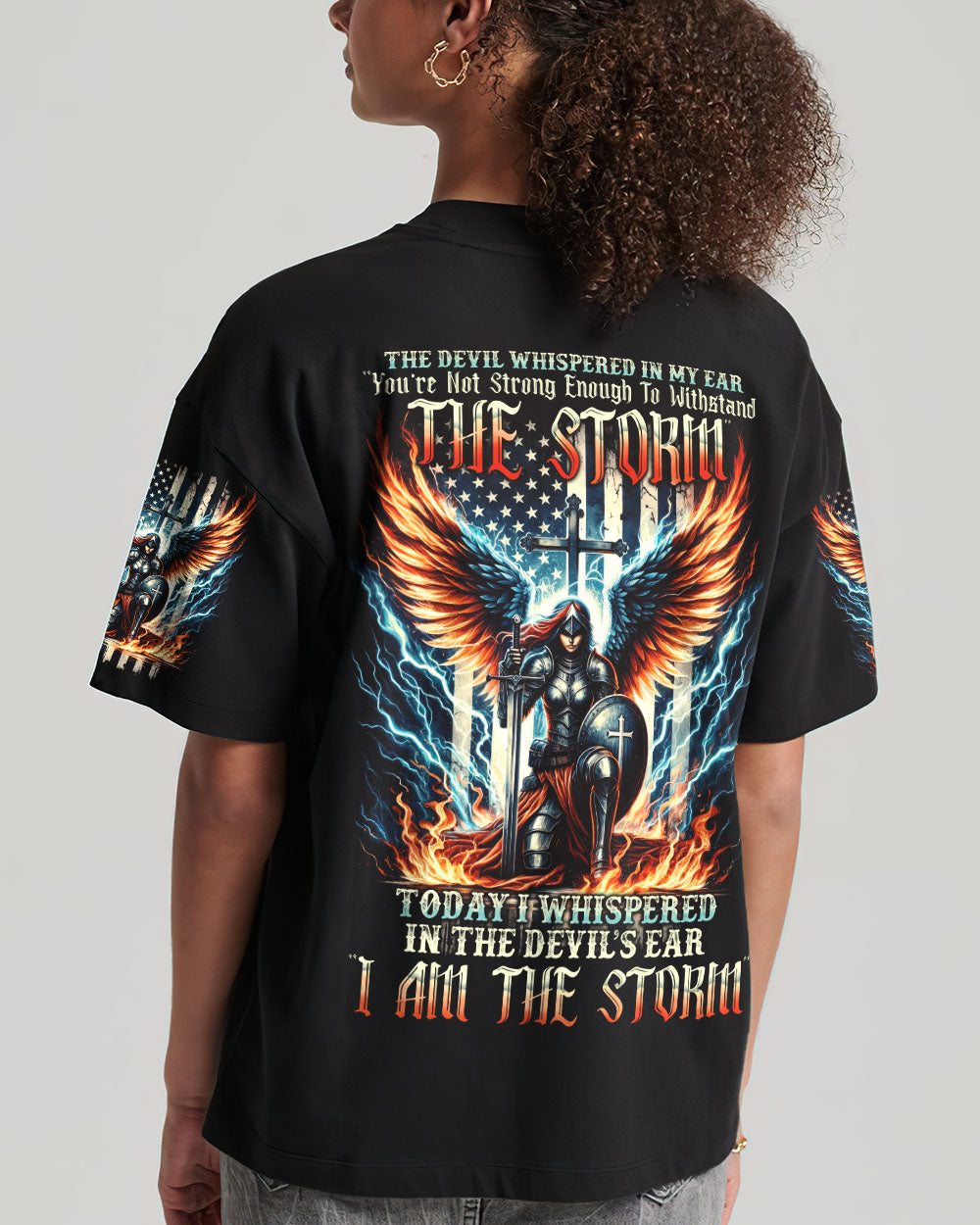 I Am The Storm Women's All Over Print Shirt - Tytd0811231