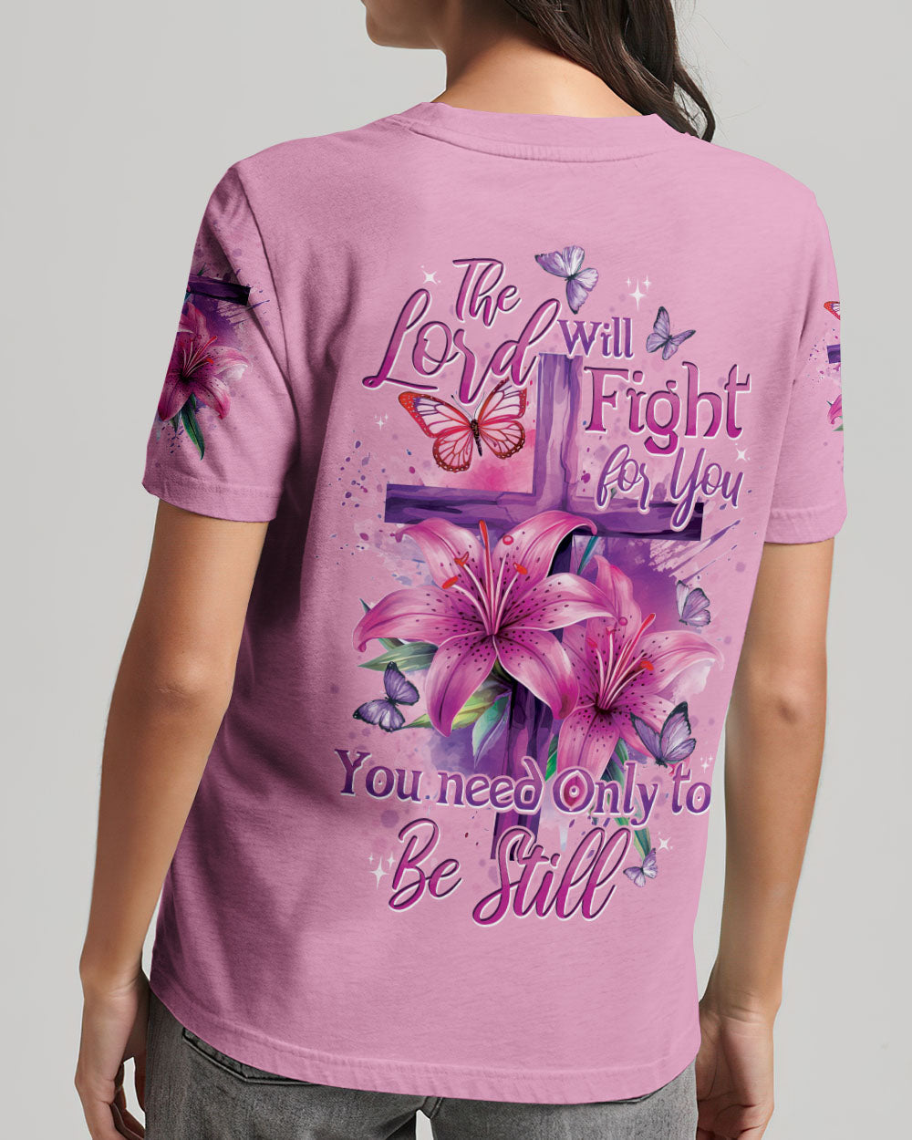 The Lord Will Fight For You Women's All Over Print Shirt - Tytd1103244