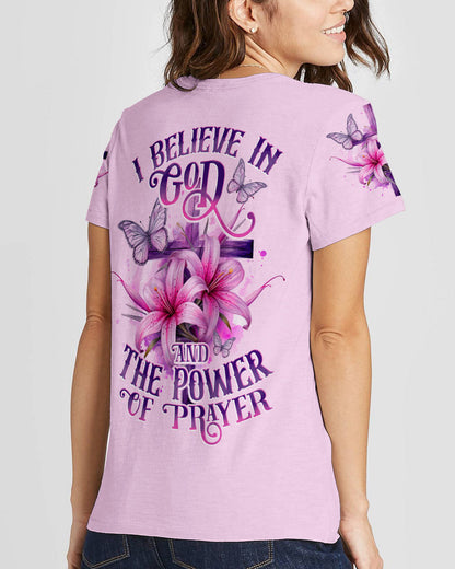 I Believe In God Women's All Over Print Shirt - Tytd1111231