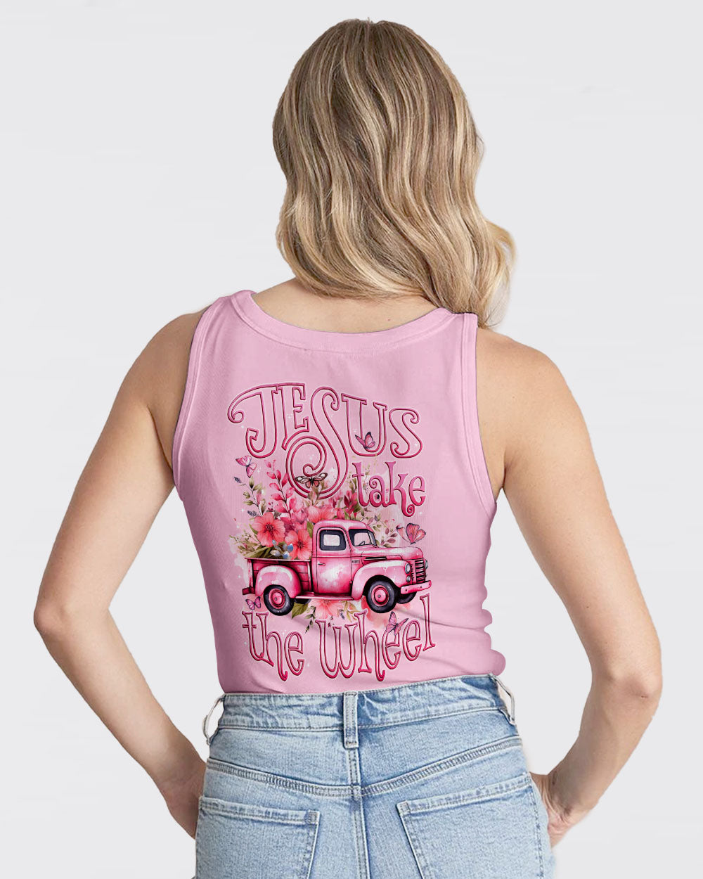 Jesus Take The Wheel Women's All Over Print Shirt - Tytd1112232