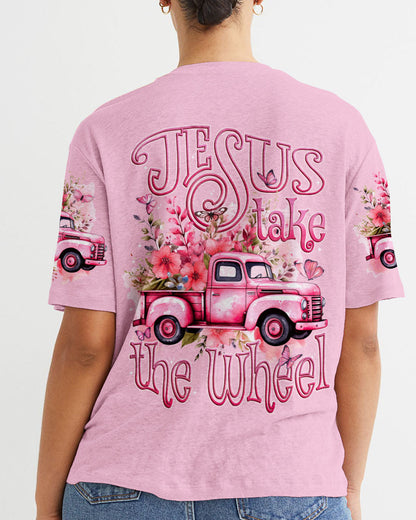 Jesus Take The Wheel Women's All Over Print Shirt - Tytd1112232