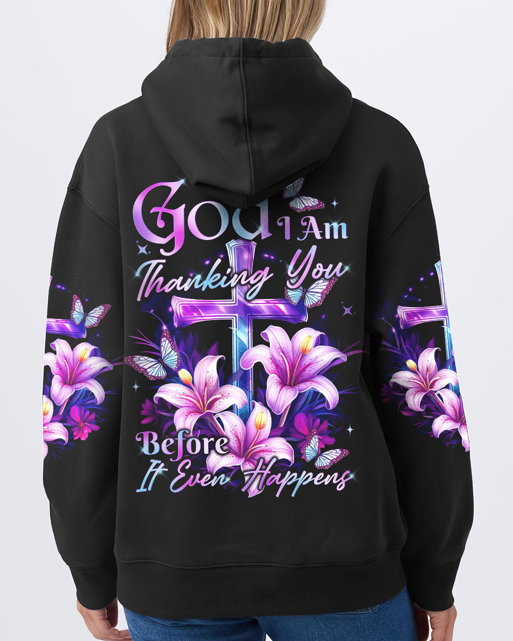 Thanking God Women's All Over Print Shirt - Tytd1210233