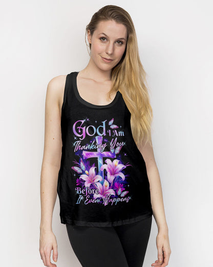 Thanking God Women's All Over Print Shirt - Tytd1210233