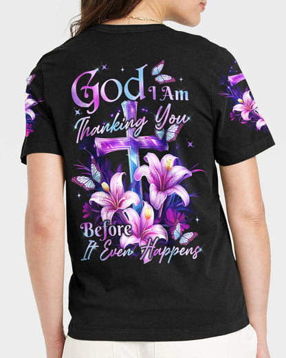 Thanking God Women's All Over Print Shirt - Tytd1210233