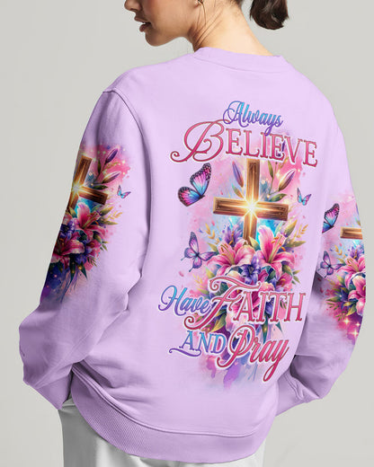 Always Believe Women's All Over Print Shirt - Tytd1511234