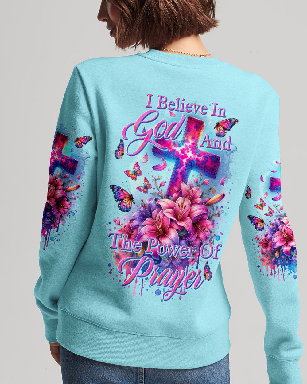 I Believe In God Women's All Over Print Shirt - Tytd1711234