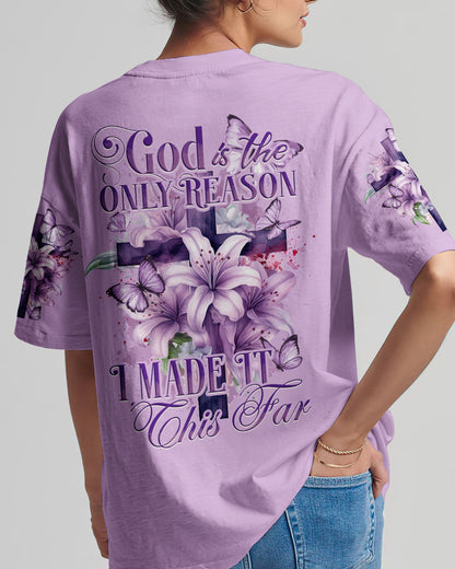 God Is The Only Reason Women's All Over Print Shirt - Tytd2308232