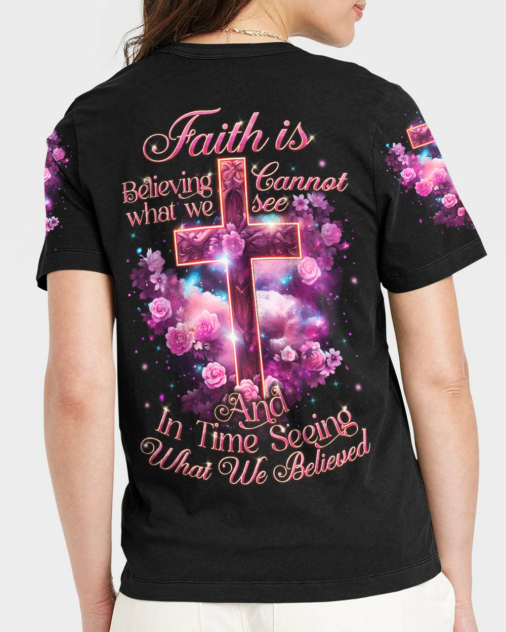 Faith Is Believing Women's All Over Print Shirt - Tytd2310232