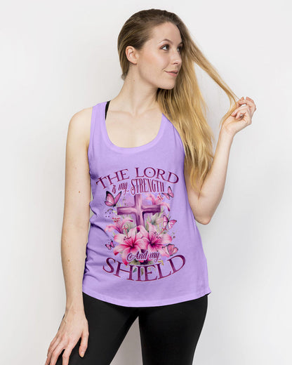 The Lord Is My Strength Women's All Over Print Shirt - Tytd2408231