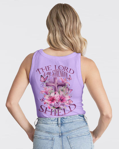 The Lord Is My Strength Women's All Over Print Shirt - Tytd2408231