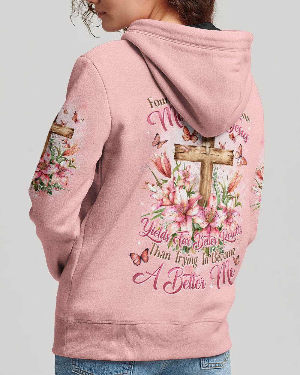 Trying To Become More Like Jesus Women's All Over Print Shirt - Tytd2503241