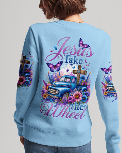 Jesus Take The Wheel Women's All Over Print Shirt - Tytd2811231