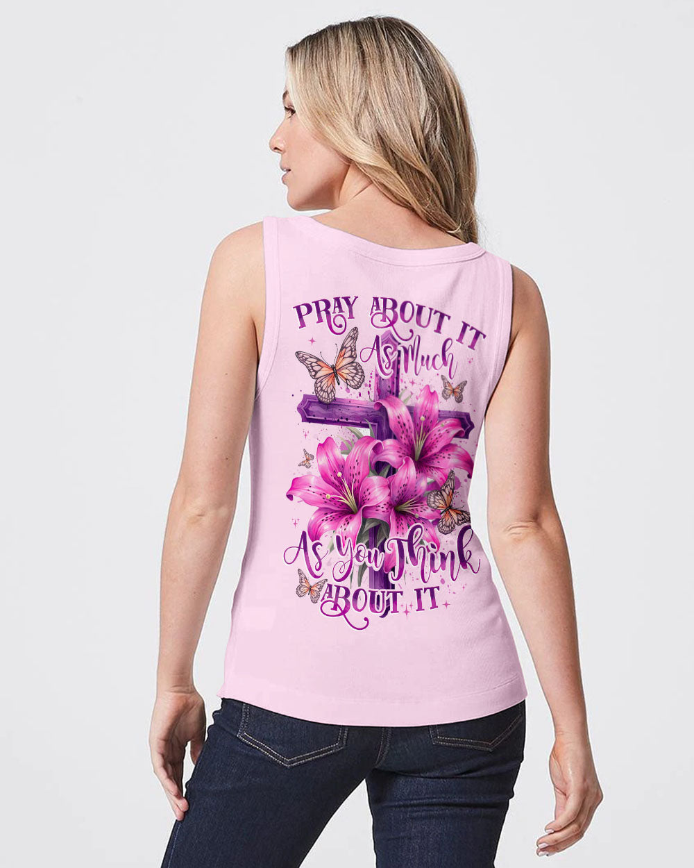 Pray About It Women's All Over Print Shirt - Tytd2909231