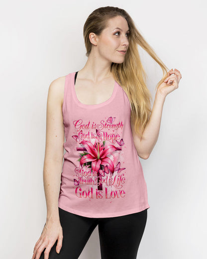 God Is Strength Women's All Over Print Shirt - Tytd3008232