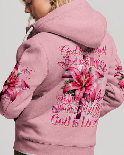 God Is Strength Women's All Over Print Shirt - Tytd3008232