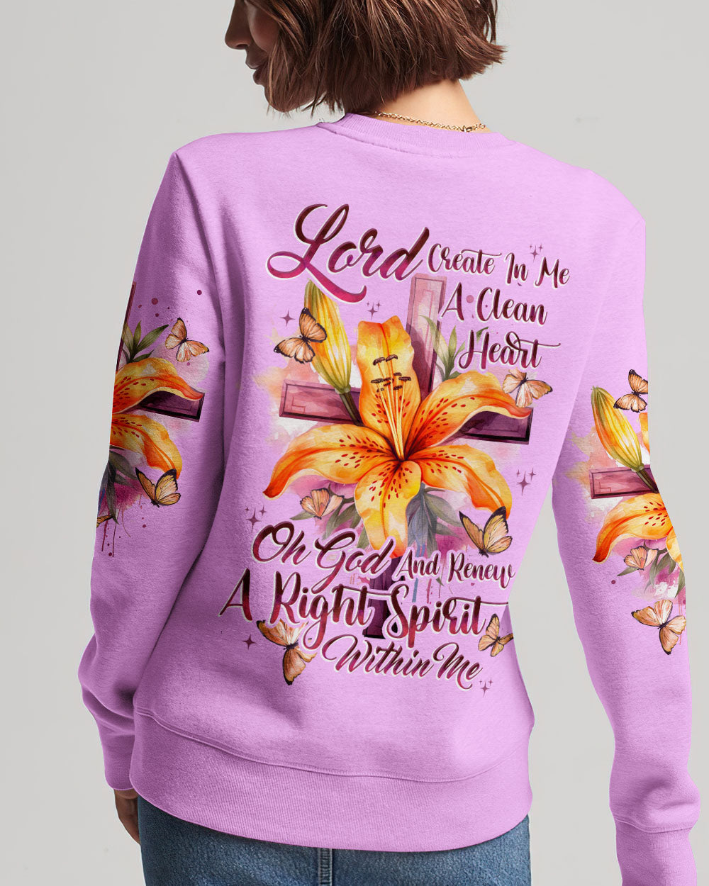 Lord Create In Me A Clean Heart Women's All Over Print Shirt - Tytd3009231