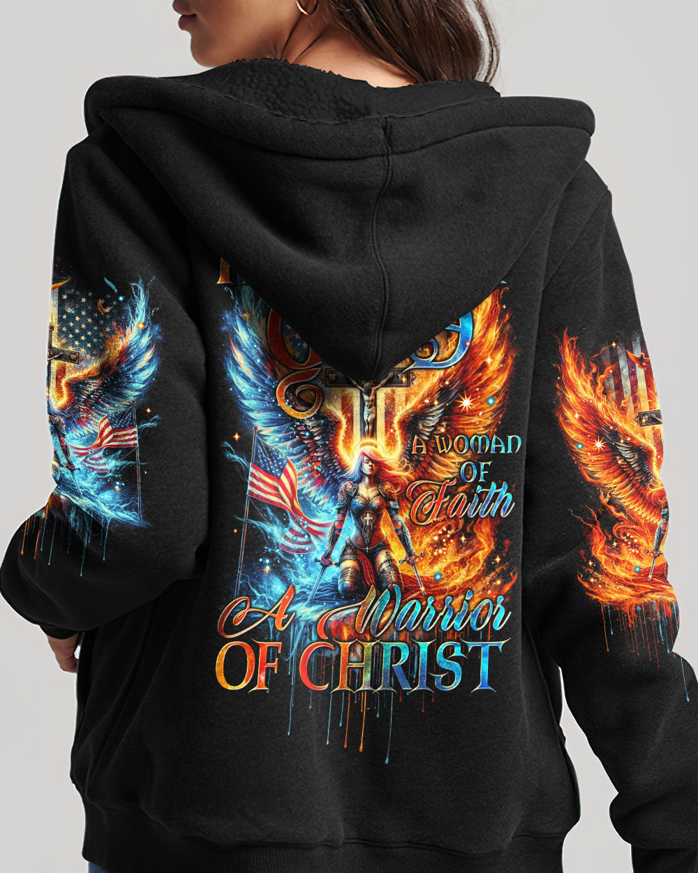 A Warrior Of Christ Women's All Over Print Shirt - Tytm0111231