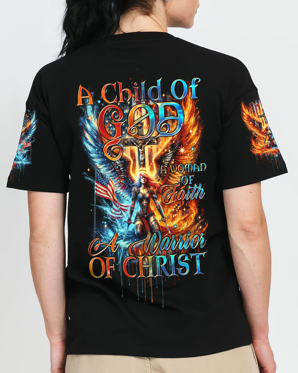 A Warrior Of Christ Women's All Over Print Shirt - Tytm0111231