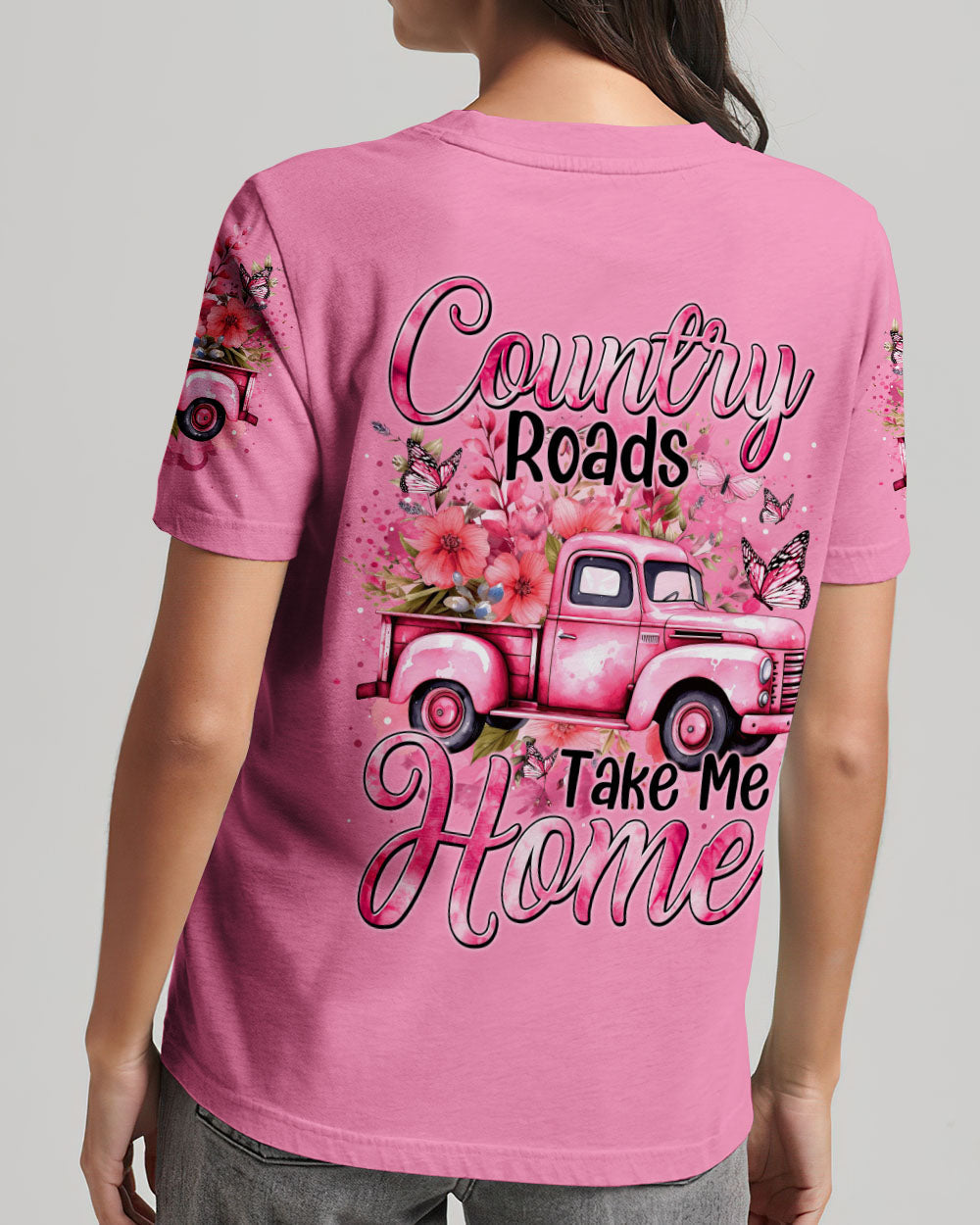 Country Road Take Me Home Women's All Over Print Shirt - Tytm0212234