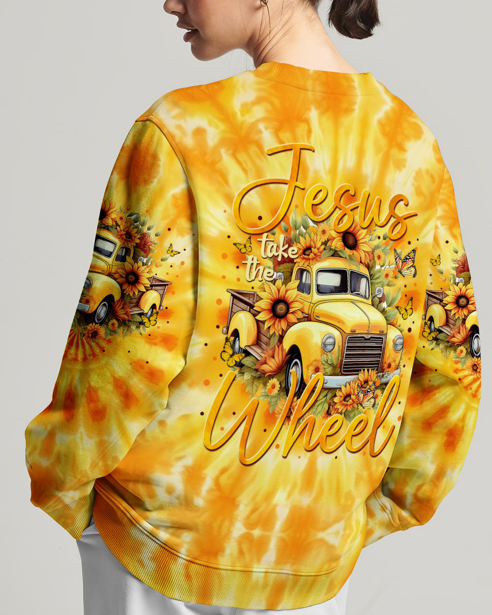 Jesus Take The Wheel Women's All Over Print Shirt - Tytm0512238