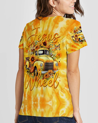 Jesus Take The Wheel Women's All Over Print Shirt - Tytm0512238