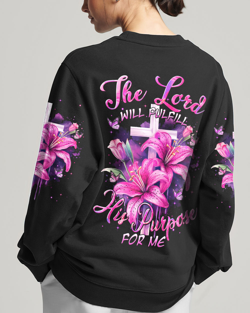 The Lord Will Fulfill His Purpose For Me Women's All Over Print Shirt - Tytm0801244