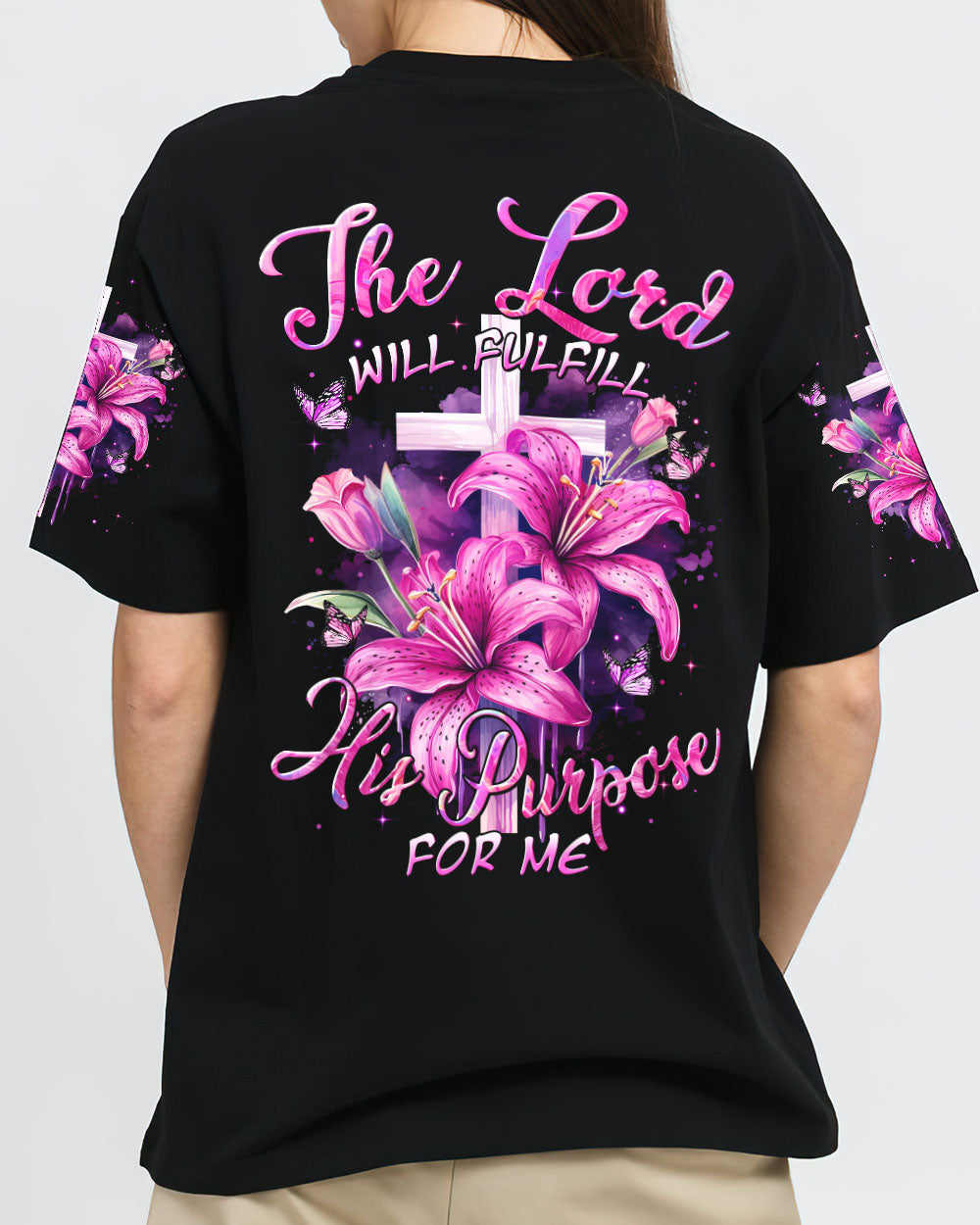 The Lord Will Fulfill His Purpose For Me Women's All Over Print Shirt - Tytm0801244