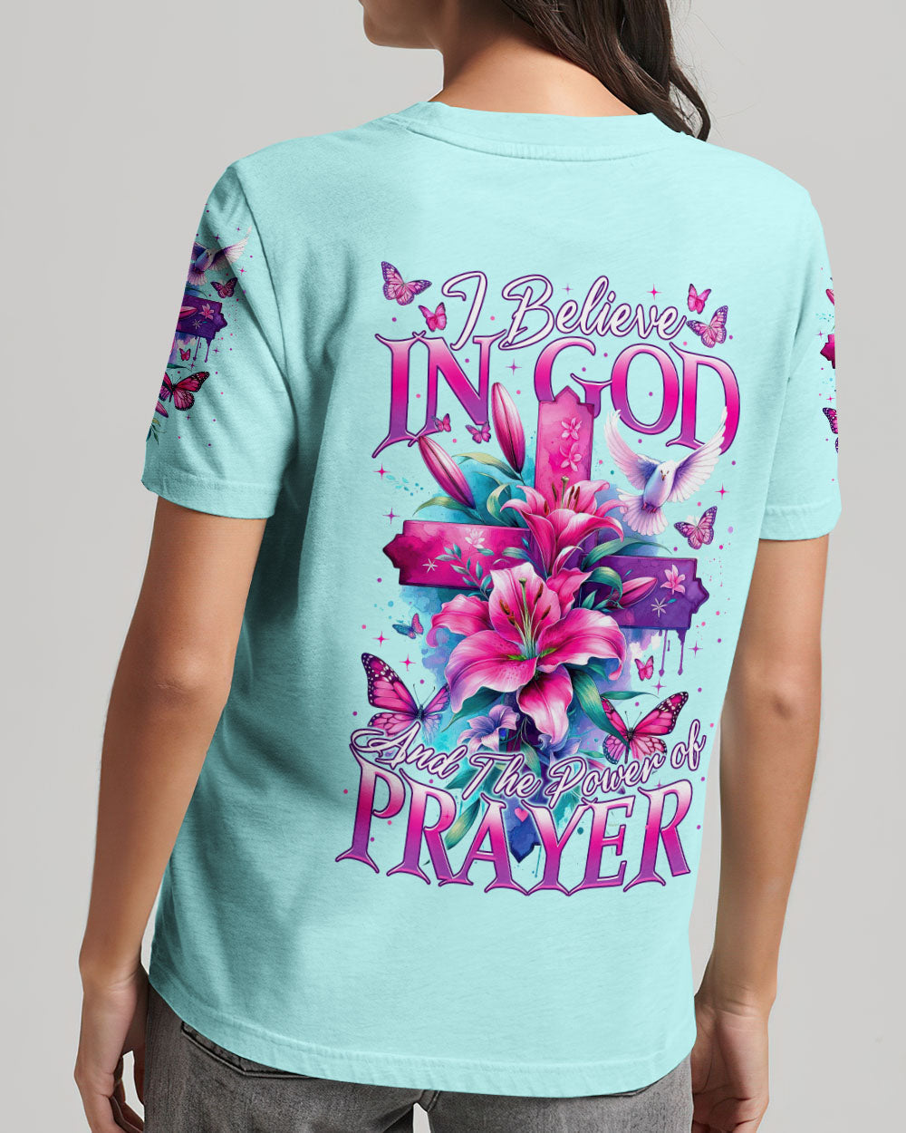 I Believe In God Women's All Over Print Shirt - Tytm0911232