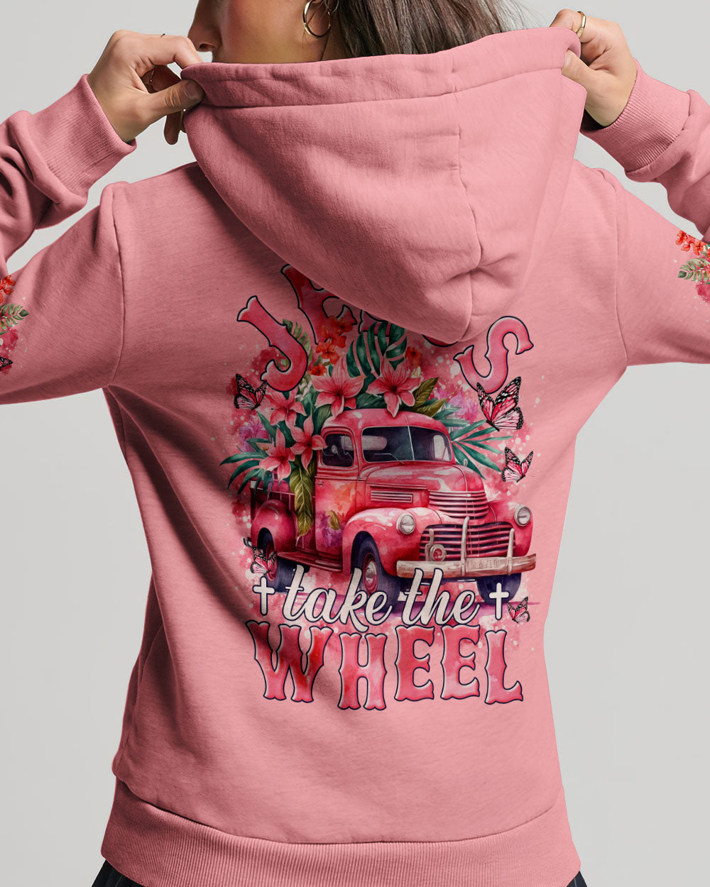 Jesus Take The Wheel Women's All Over Print Shirt - Tytm1112232