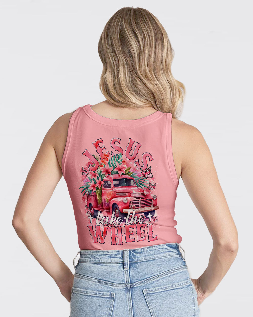 Jesus Take The Wheel Women's All Over Print Shirt - Tytm1112232