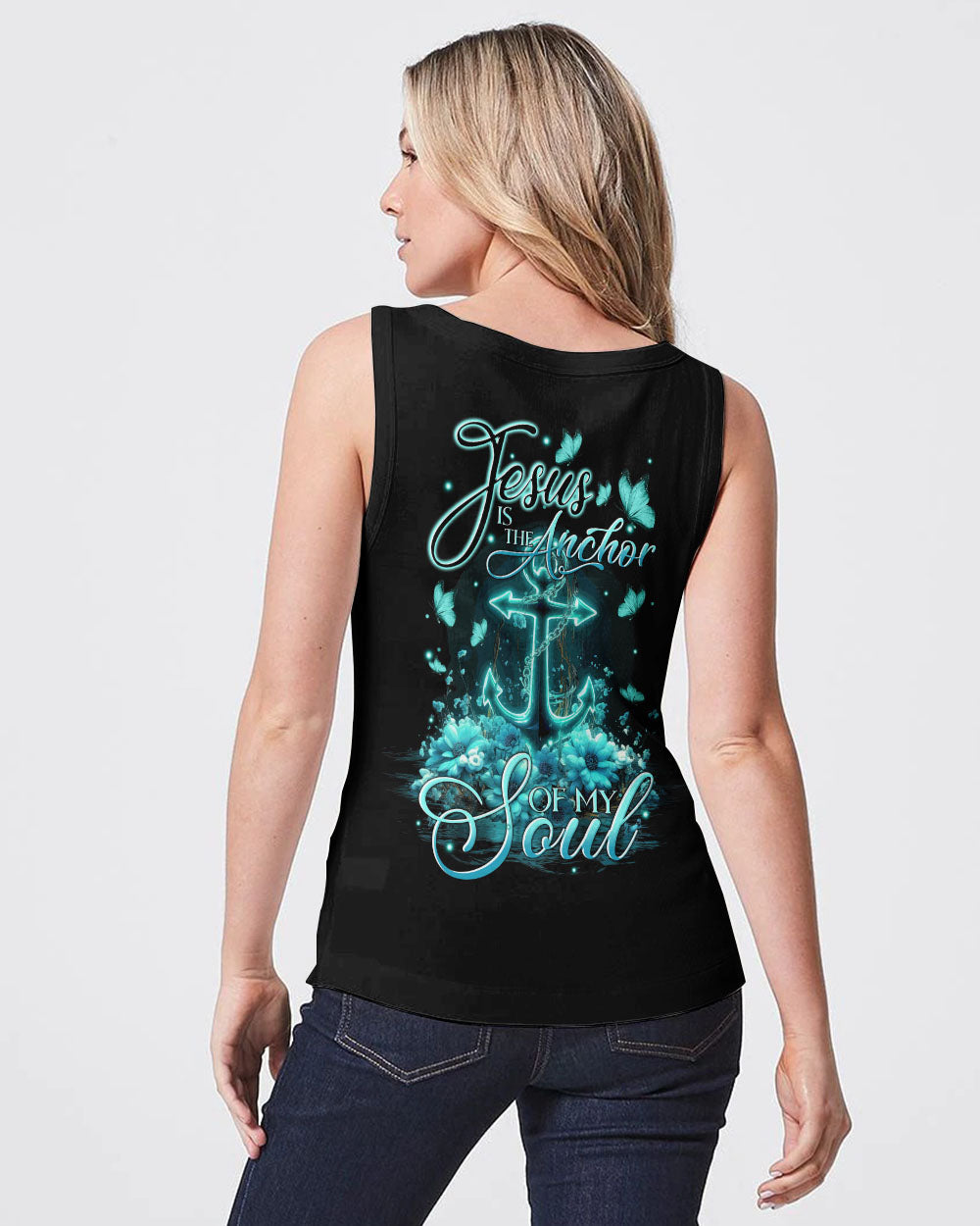 Jesus Is The Anchor Of My Soul Women's All Over Print Shirt - Tytm1310233