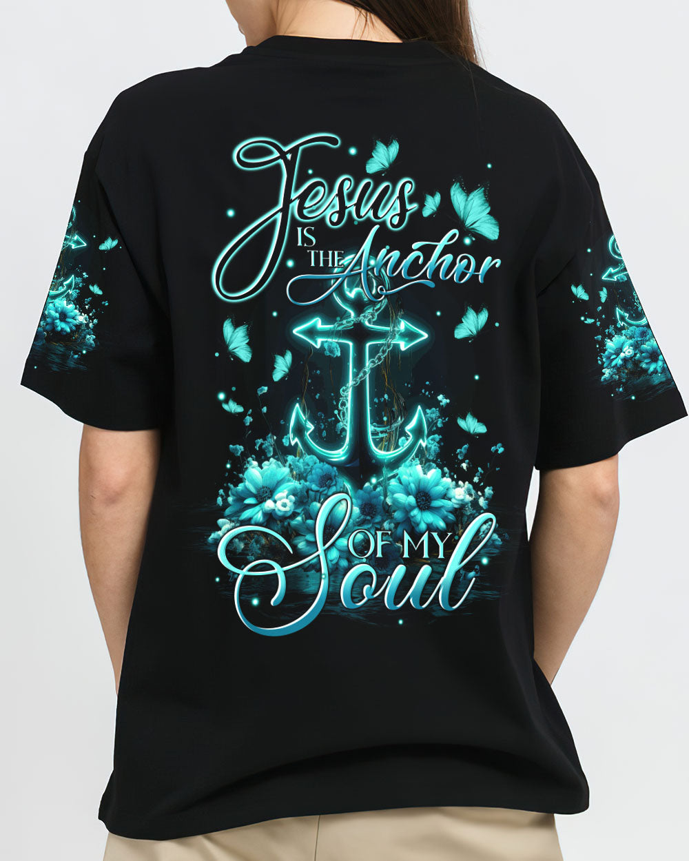 Jesus Is The Anchor Of My Soul Women's All Over Print Shirt - Tytm1310233