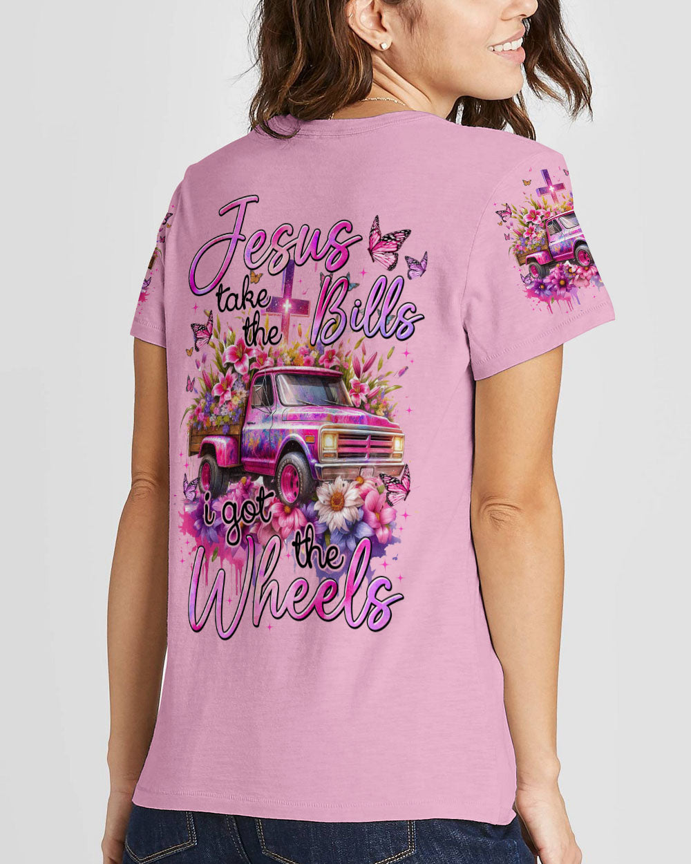 Jesus Take The Bills Women's All Over Print Shirt - Tytm1811233