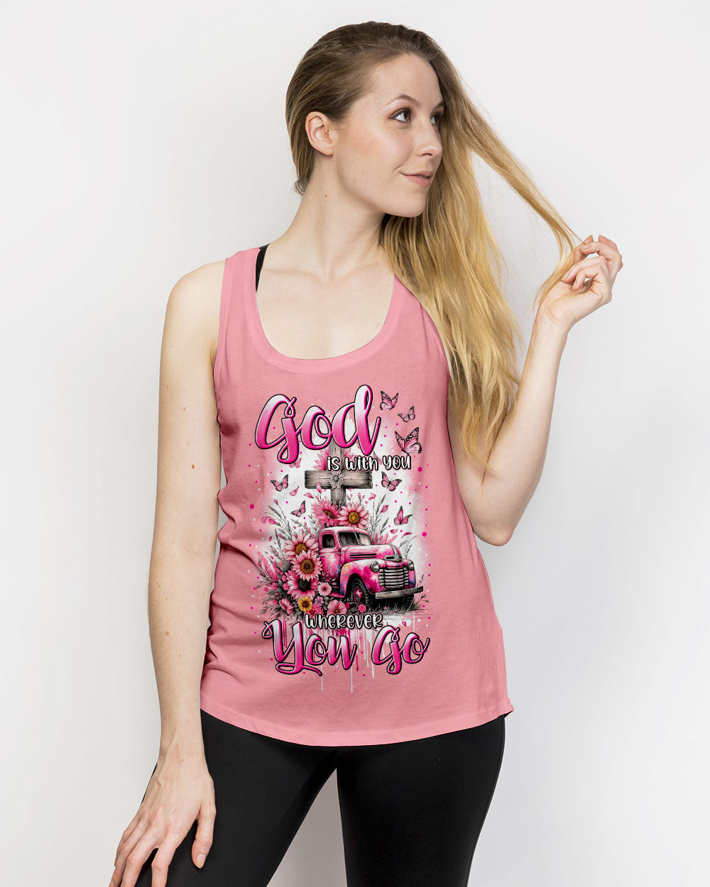 God Is With You Women's All Over Print Shirt - Tytm2911233