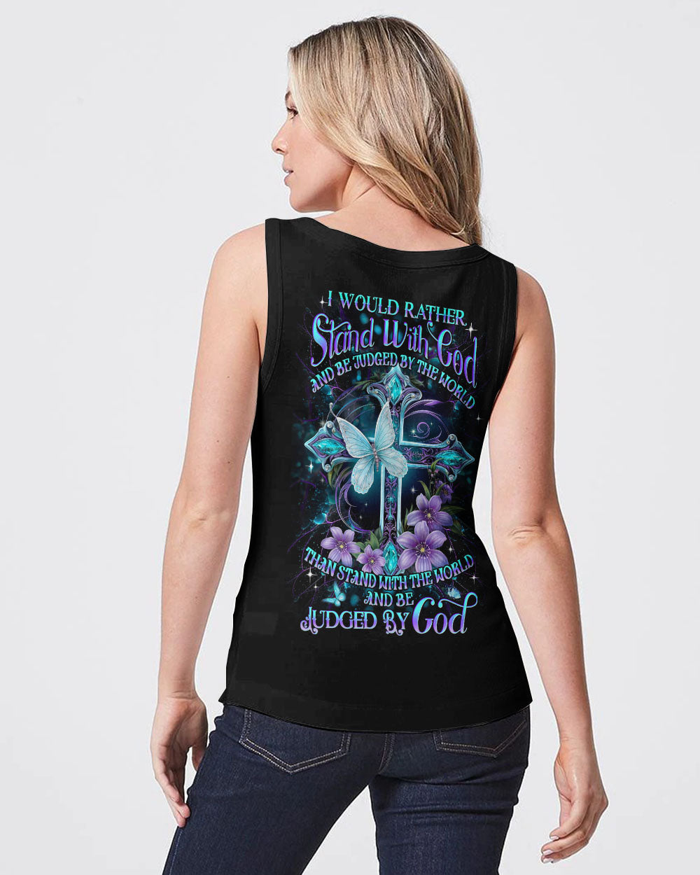 I Would Rather Stand With God Women's All Over Print Shirt - Yhdu0102243