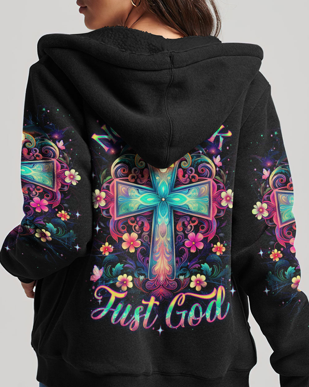 Not Luck Just God Women's All Over Print Shirt - Yhdu0410231