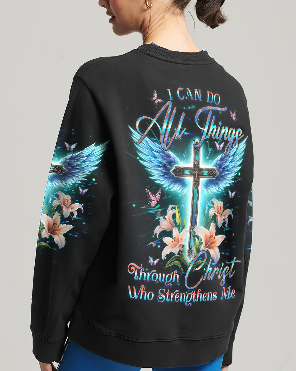 I Can Do All Things Wings Women's All Over Print Shirt - Yhdu0412233