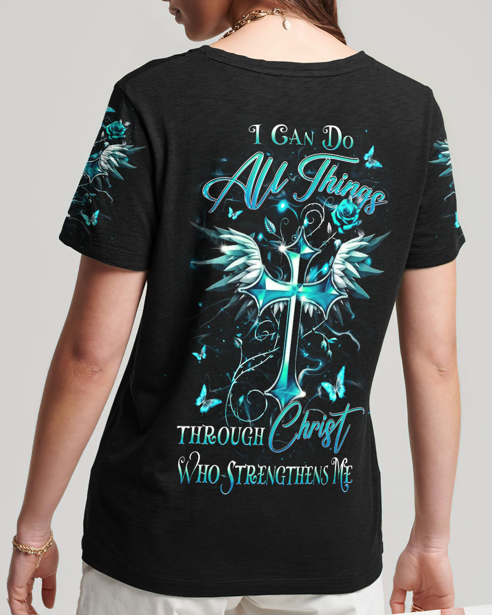 I Can Do All Things Women's All Over Print Shirt - Yhdu0510233